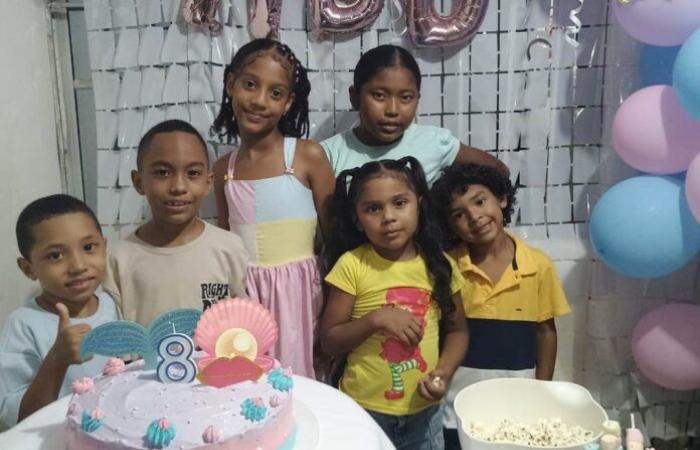 Chiquilla feiert ihren Geburtstag in Riohacha