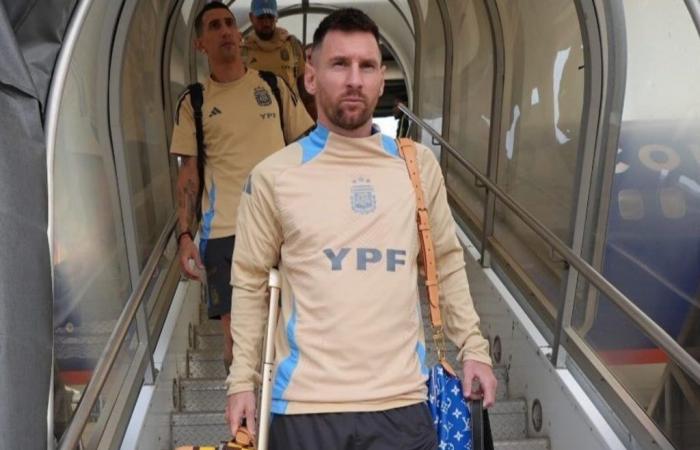 La Scaloneta kam mit Messi und seinem bunten Gepäck am Steuer in Atlanta an, der Stadt des Debüts gegen Kanada