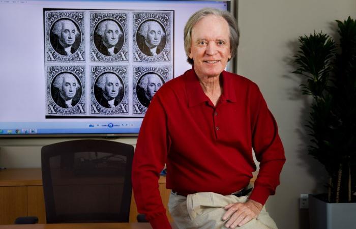 Bill Gross verkauft Briefmarken aus seiner philatelistischen Sammlung für 18 Millionen US-Dollar …