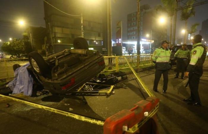 San Isidro: Bei einem Autounfall kommt ein Mann auf der Javier Prado Avenue ums Leben | Neueste | KALK