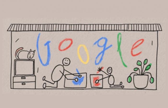 Vatertag: Was heute gefeiert wird und warum Google sein Doodle den Vätern gewidmet hat
