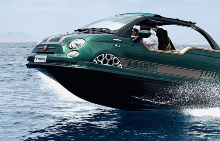 Abarth nähert sich der nautischen Welt mit dem überraschenden Offshore