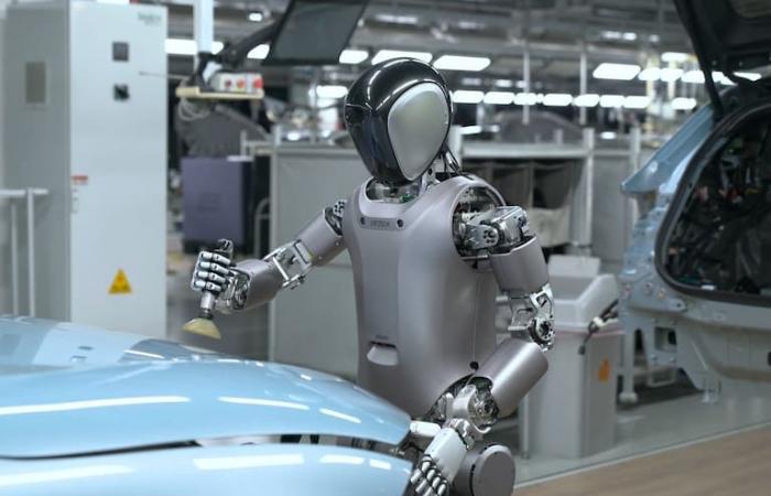 Eine Marke wird Autos mit humanoiden Robotern herstellen: wie sie aussehen