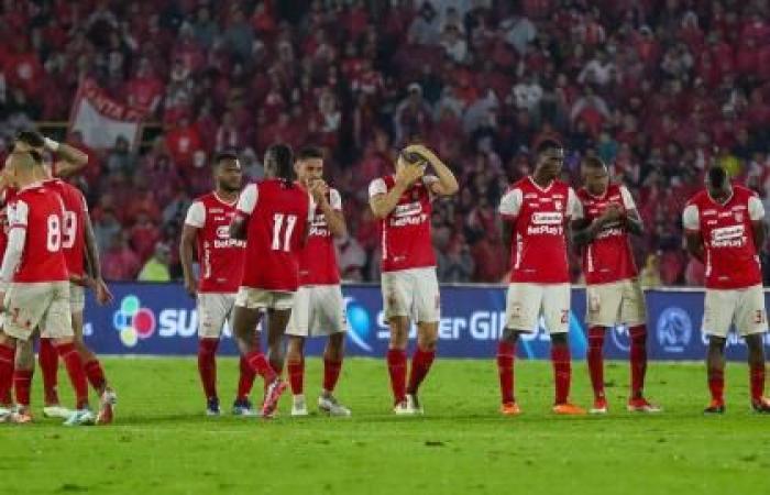Daniel Torres und Andrés Mosquera Marmolejo aus Santa Fe verloren das zweite Finale im Elfmeterschießen | Kolumbianischer Fußball | Betplay-Liga