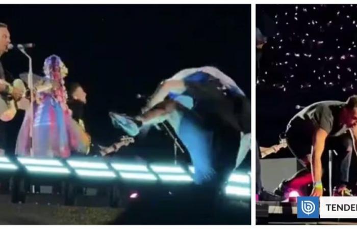 Komiker erleidet Knochenbruch, nachdem er bei Coldplay-Show von der Bühne gestürzt ist
