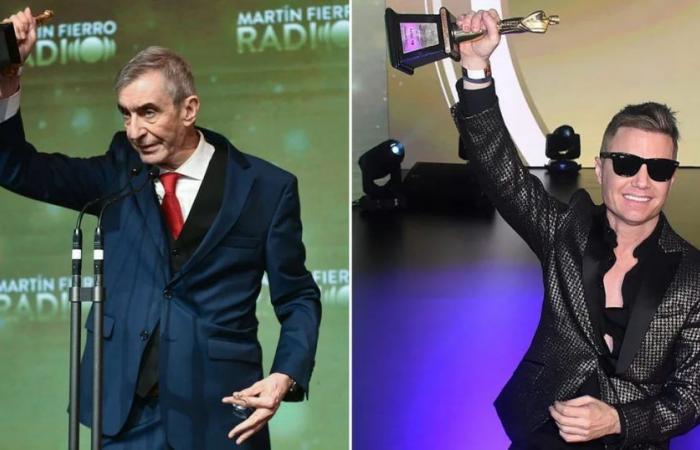 Alle Gewinner des Martín Fierro de Radio 2024: Nelson Castro und Santiago del Moro holten sich Gold