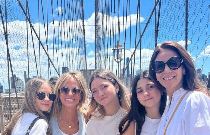 Die ganze Intimität der Reise von Mariana Fabbiani und ihrer Tochter Matilda durch New York