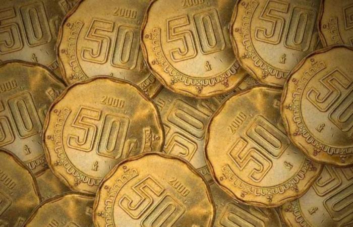 Haben Sie diese 50-Cent-Münze? Sie können bis zu 7 Millionen Pesos gewinnen