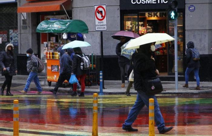 Wann regnet es in Santiago? Der Niederschlag kehrt in die Hauptstadt zurück