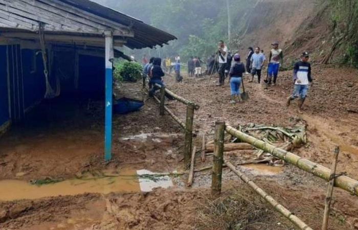Mehr als tausend Menschen sind in Cauca durch Erdrutsche eingeschlossen