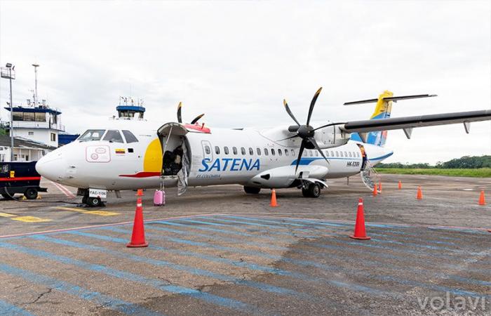 Satena begann mit Flügen zwischen Bogotá und Villavicencio