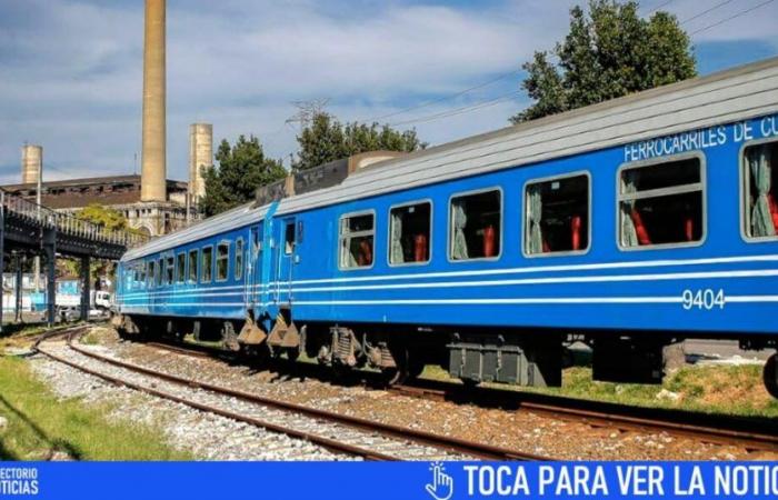 Dies sind die Züge, die in Kuba restauriert werden. Kalender und Zeitpläne
