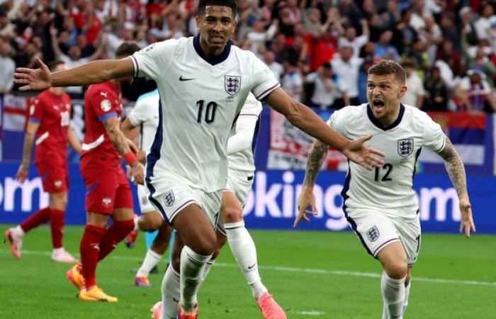 Europapokal: England, einer der Kandidaten, musste beim Debüt Serbien besiegen