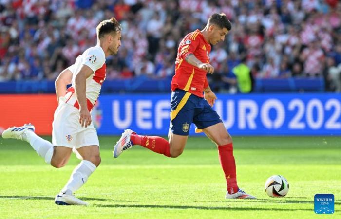 Spanien besiegt Kroatien bei seinem Debüt bei der EURO 2024 mit 3:0