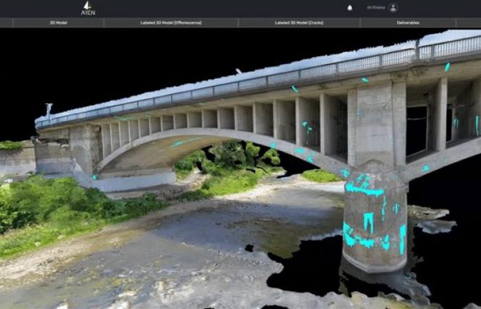 Sichere Brücken mithilfe von Drohnen und künstlicher Intelligenz