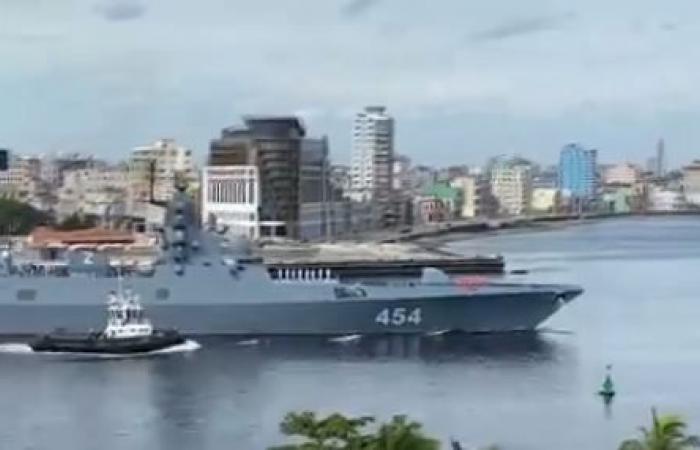 IM VIDEO: Russische Schiffe verlassen Havanna
