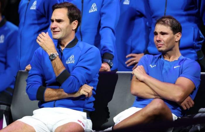 Roger Federer enthüllte unveröffentlichte Details seines legendären Fotos mit Rafael Nadal beim Laver Cup