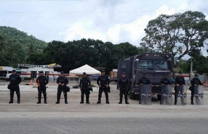 Die Behörden verstärken die Sicherheit in Städten entlang der Karibikküste