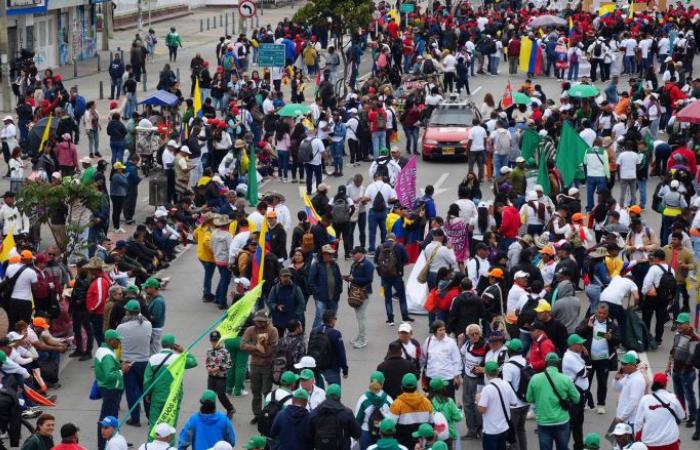 In Bogotá begann die „große Mobilisierung“ von Fecode gegen die Bildungsreform