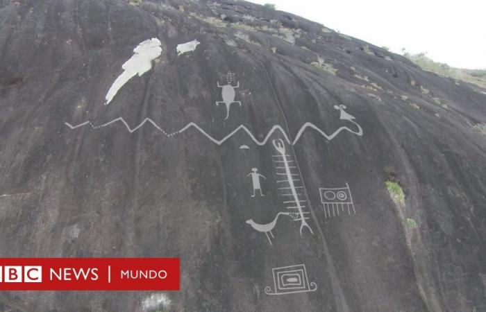 Die rätselhafte Bedeutung der Gravuren auf den riesigen Felsen der heutigen Grenze zwischen Kolumbien und Venezuela