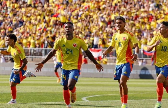 Offizielle Nummerierung der kolumbianischen Nationalmannschaft für die Copa América
