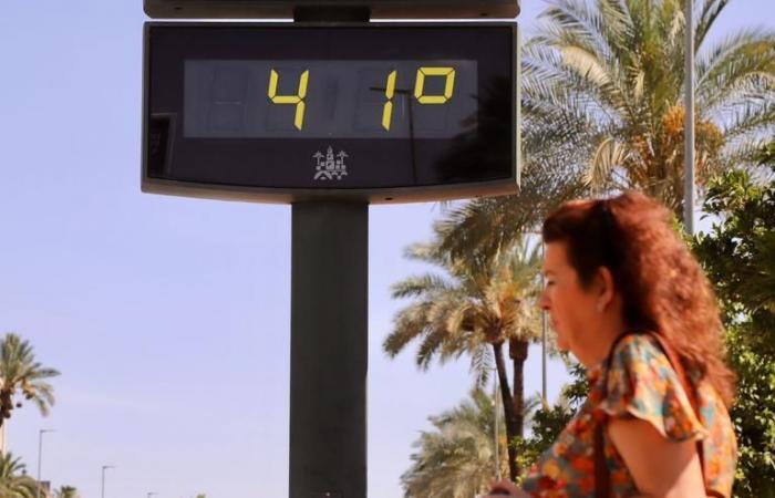 DIE ZEIT | Schwung des Quecksilbers diese Woche in Córdoba mit einem Rebound auf maximal 41°