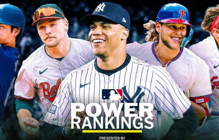Power-Rankings, mit derzeit bemerkenswerter Parität in der MLB