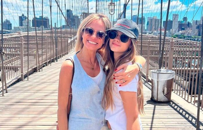 Die ganze Intimität der Reise von Mariana Fabbiani und ihrer Tochter Matilda durch New York