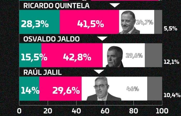 Umfrage: Javier Milei hat ein positives Bild und Bullrich und Villarruel übertreffen ihn bereits
