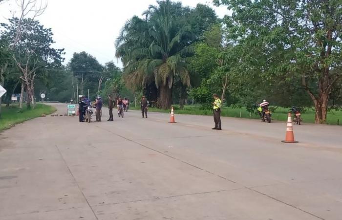 Die Polizei sorgt für Sicherheitsausgleich in Guaviare