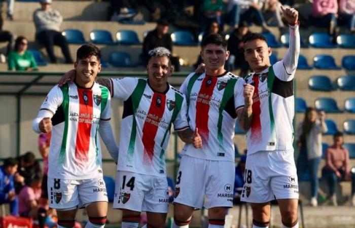 Palestino besiegte Santiago City und rückte in den Chile Cup vor