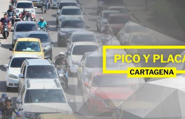 Vermeiden Sie Bußgelder! Dies ist der Pico y Placa in Cartagena für den 17. Juni