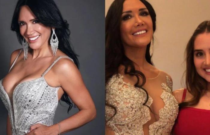 Angie Pajares, Mutter von Ximena Hoyos, gewann den Titel „Mrs Mundo Latina Internacional“.