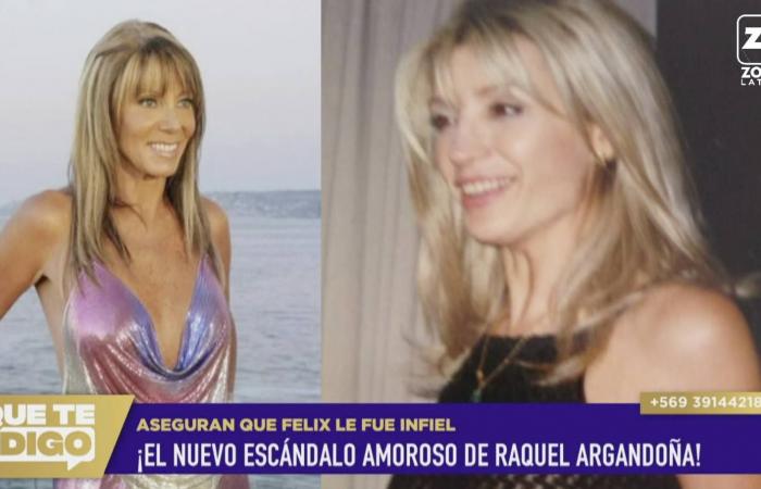 Sie haben Raquel Argandoña mit dem ehemaligen Colo-Colo-Crack betrogen