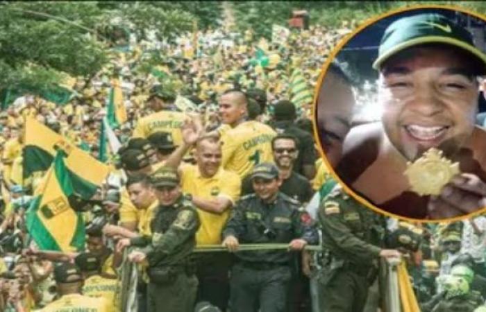 Vater des Fans, der in Bucaramanga die Medaille gestohlen hat, entschuldigt sich: „Er war betrunken, er wird um Vergebung bitten“