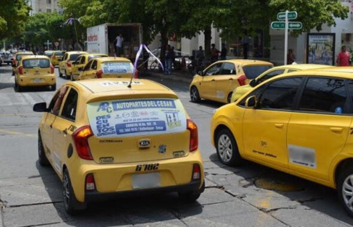 Valledupar wird sich dem nationalen Streik der Taxifahrer anschließen