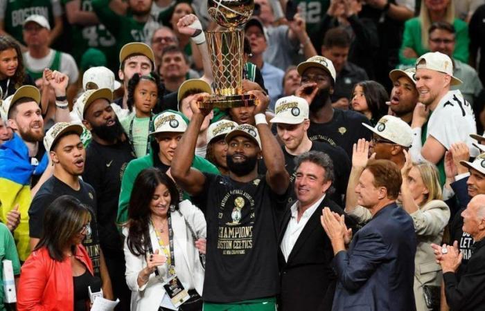 Die Celtics besiegen die Mavericks im fünften Spiel und gewinnen ihren 18. NBA-Ring (106-88).