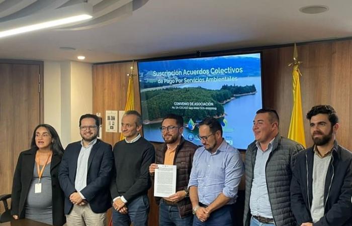 Bogotá und Cundinamarca unterzeichnen zwei neue Zahlungsvereinbarungen für Umweltdienstleistungen