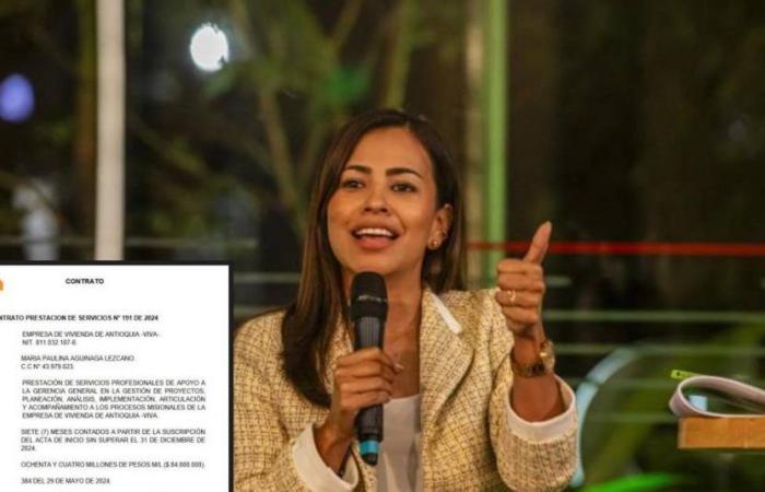 Kontroverse in sozialen Netzwerken aufgrund der Ankunft von María Paulina Aguinaga in der Regierung von Antioquia