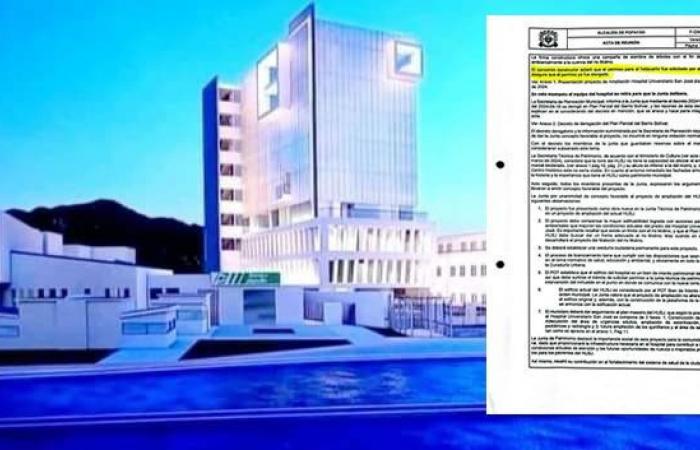 Das EVOLET-Konsortium, das für den Bau des neuen Serviceturms des San José-Krankenhauses verantwortlich ist, hat die städtische Denkmalbehörde belogen