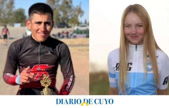 Ramiro Videla und Delfina Dibella werden mit dem argentinischen Radsportteam im Pan American antreten