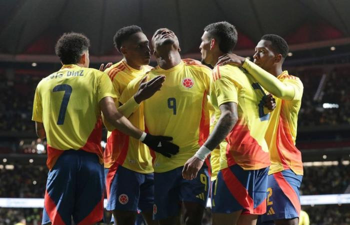 So sah die kolumbianische Nationalmannschaft vor dem Start der Copa América aus