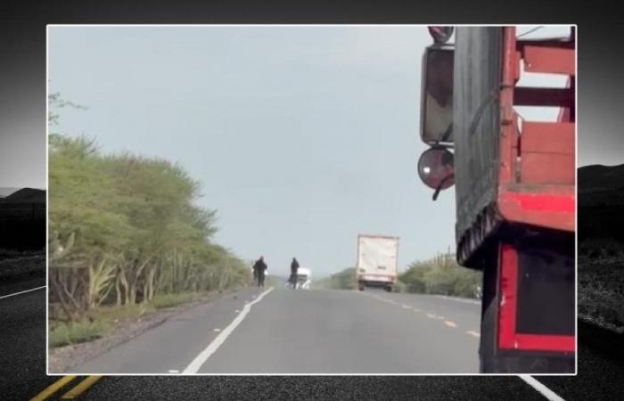 Transportunternehmen melden Diebstähle auf den Straßen von La Guajira