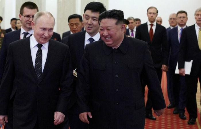 Russland und Nordkorea unterzeichneten ein gegenseitiges Verteidigungsabkommen im Falle einer Aggression | Präsident Wladimir Putin wurde in Pjöngang von Kim Jong-un empfangen