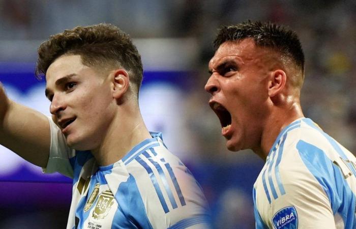 Die neue Marke, die Julián Álvarez und Lautaro Martínez mit der argentinischen Nationalmannschaft erreicht haben :: Olé