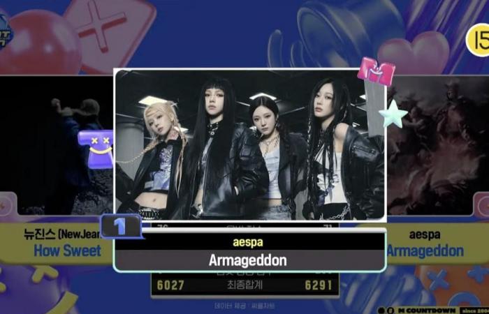 aespa erzielt vierten Sieg und dreifache Krone für „Armageddon“ bei „M Countdown“ – Features von SEVENTEENs Jeonghan X Wonwoo, RIIZE und mehr