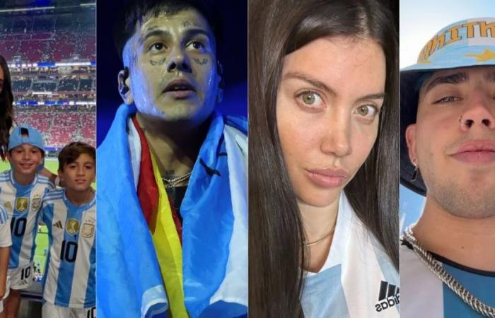 Die Reaktion von Prominenten nach dem Sieg der argentinischen Nationalmannschaft bei der Copa América
