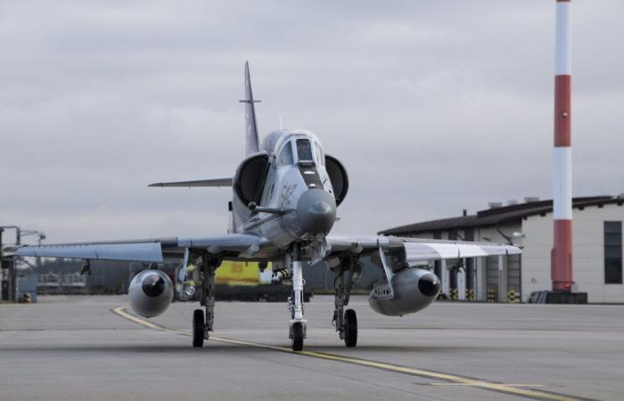 Die modernisierten A-4Ns von Top Aces absolvierten das erste Aggressor-Training gegen CF-18 der kanadischen Luftwaffe