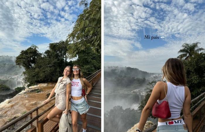 Julieta Poggios lustiger Urlaub mit Freunden in Iguazú – GENTE Online