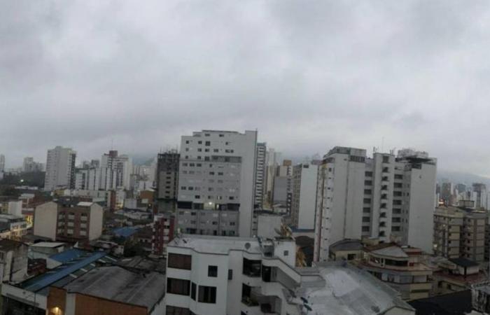 Dies ist die Wettervorhersage für diesen Freitag, den 21. Juni in Bucaramanga